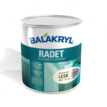 Balakryl Radet- Farba na radiátory 0,7 kg