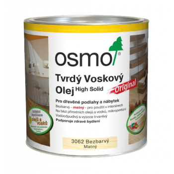 OSMO Tvrdý voskový olej ORIGINAL 0,75L