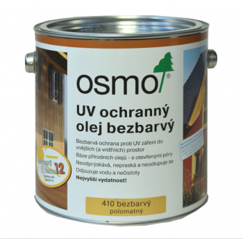 OSMO UV Ochranný olej 410  bezfarebný 2,5L