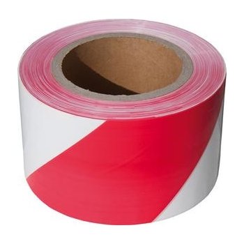 Páska výstražná červeno-biela