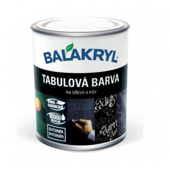 Balakryl Tabuľová farba čierna  0,75L