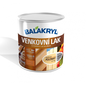Balakryl Vonkajší lak 0,75 kg