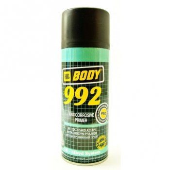 BODY 992 primer spray čierny  400 ml