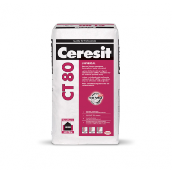 CERESIT CT 80 lepiaca a stierkovacia malta 25kg