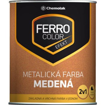 CHEMOLAK Ferro Color efekt medená 0,75L