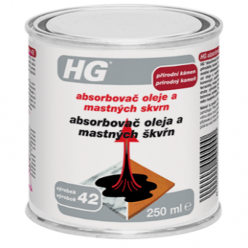 HG Absorbovač olejových a mastných škvŕn 250 ml