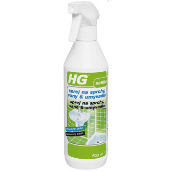 HG sprej na sprchy, vane a umývadlá 500ml