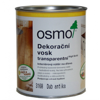 OSMO Dekoračný vosk transparentný 0,75l
