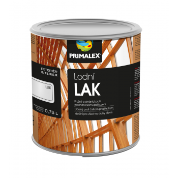 Primalex   Lodný LAK LESK 0,75L