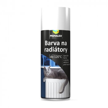 PRIMALEX  farba na radiátory 400ml Biela