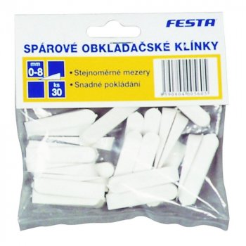 Špárové obkladačské kliny 0,4mm