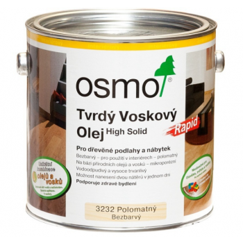 Tvrdý voskový olej RAPID 2,5L